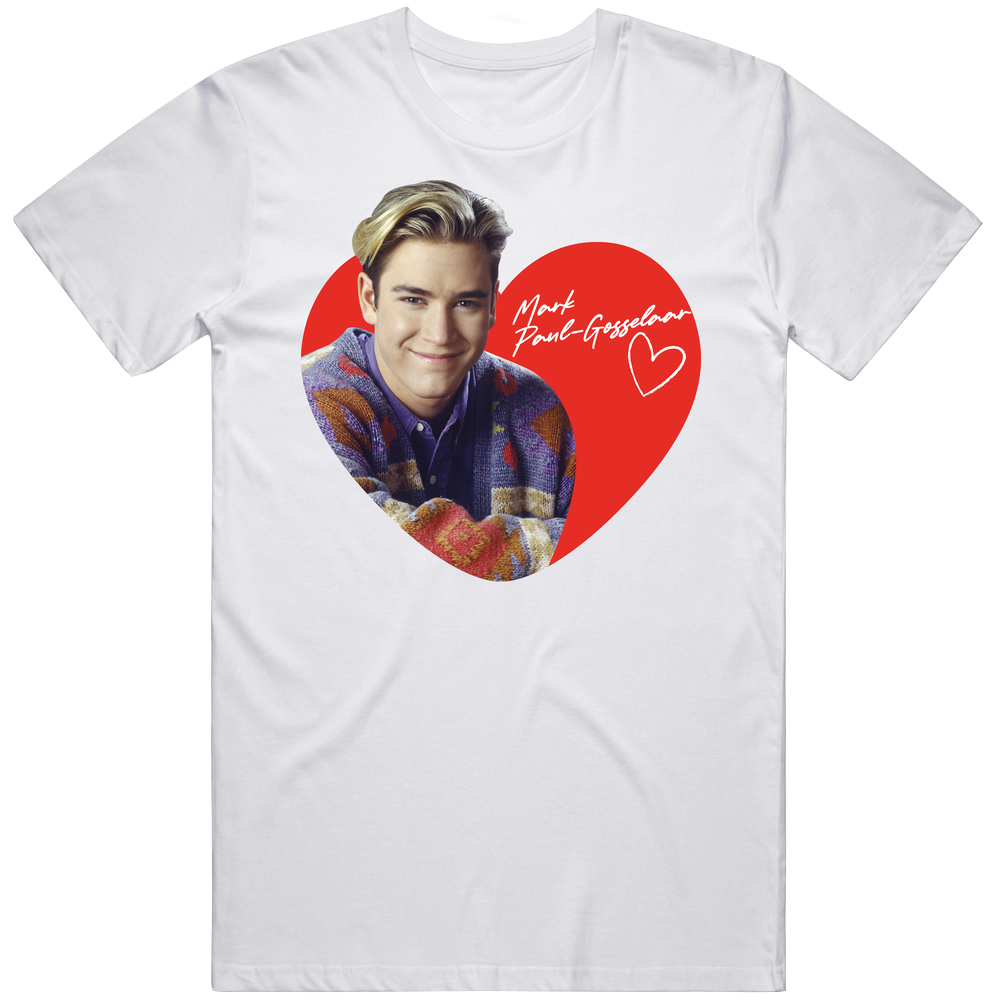Mark Paul Gosselaar 90s Movie Tv Stars Heartthrob Fan Mens Cotton Tee T Shirt Mark Paul Gosselaar 90s Movie Tv Stars Heartthrob Fan Mens Cotton Tee T Shirt