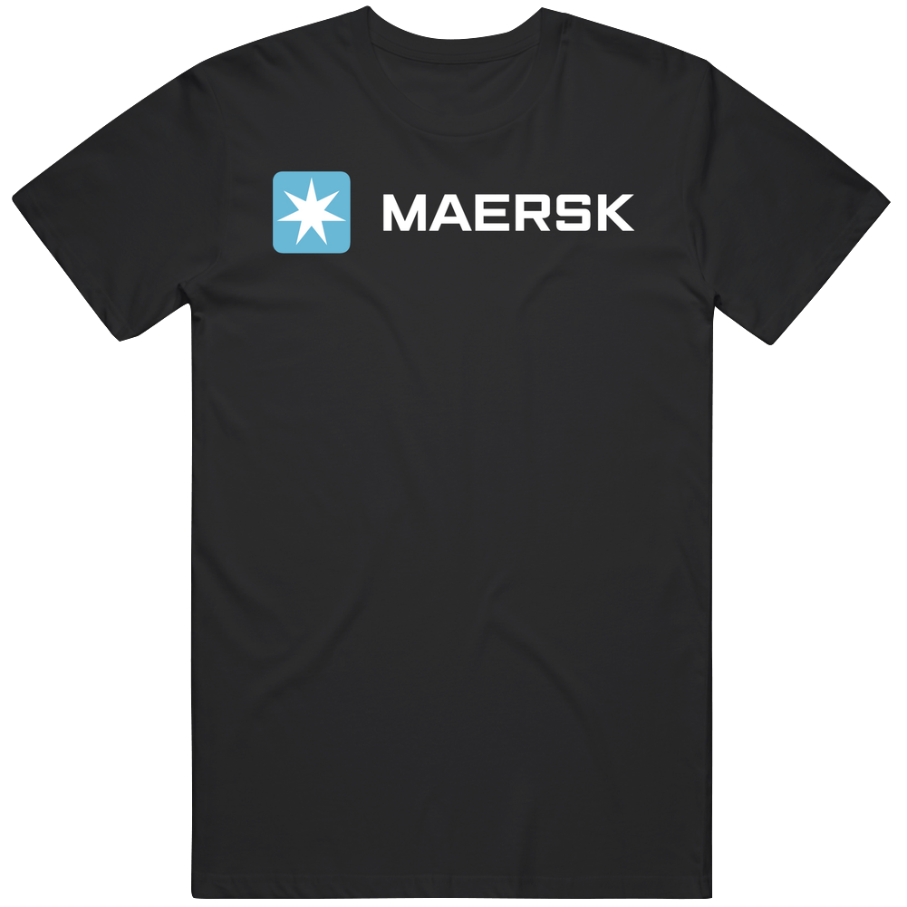 Maersk Logo Unisex Tee Unisex Classic Mens Cotton Tee T Shirt Maersk Logo Unisex Tee Unisex Classic Mens Cotton Tee T Shirt