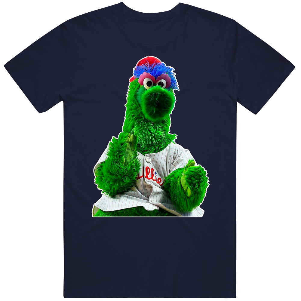Phillie Phanatic Philladelphia Baseball Mascot Mens Cotton Tee T Shirt Phillie Phanatic Philladelphia Baseball Mascot Mens Cotton Tee T Shirt