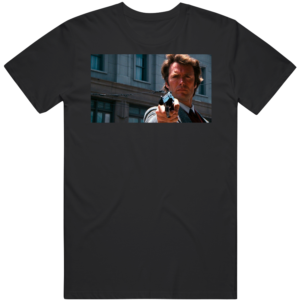 Clint Eastwood Do You Feel Lucky Punk Dirty Harry1971 Mens Cotton Tee T Shirt