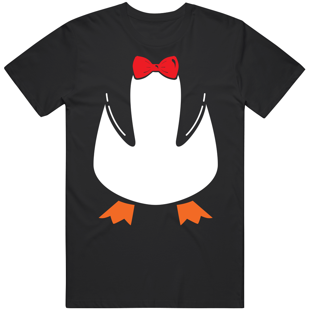 Bow Tie Penguin Funny Costume Mens Cotton Tee T Shirt Bow Tie Penguin Funny Costume Mens Cotton Tee T Shirt