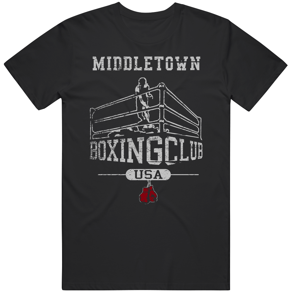 Middletown Boxing Club Gym Mens Cotton Tee T Shirt Middletown Boxing Club Gym Mens Cotton Tee T Shirt