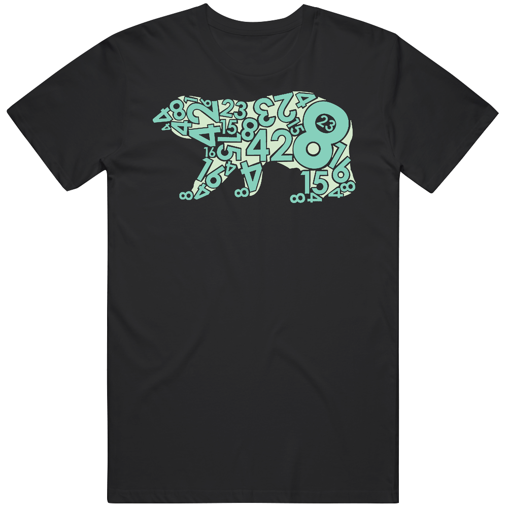Lost Hatch Numbers Polar Bear Cool Mens Cotton Tee T Shirt Lost Hatch Numbers Polar Bear Cool Mens Cotton Tee T Shirt
