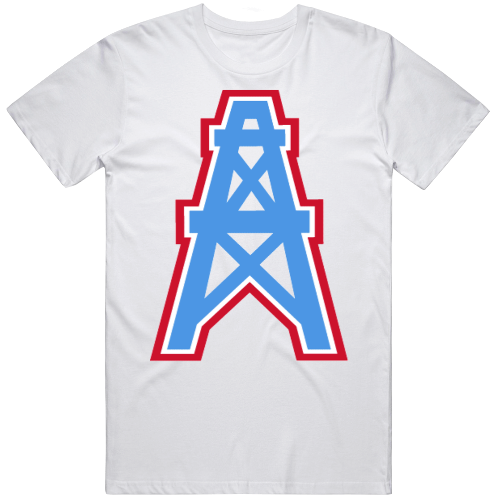Houston Oilers Mens Cotton Tee T Shirt Houston Oilers Mens Cotton Tee T Shirt