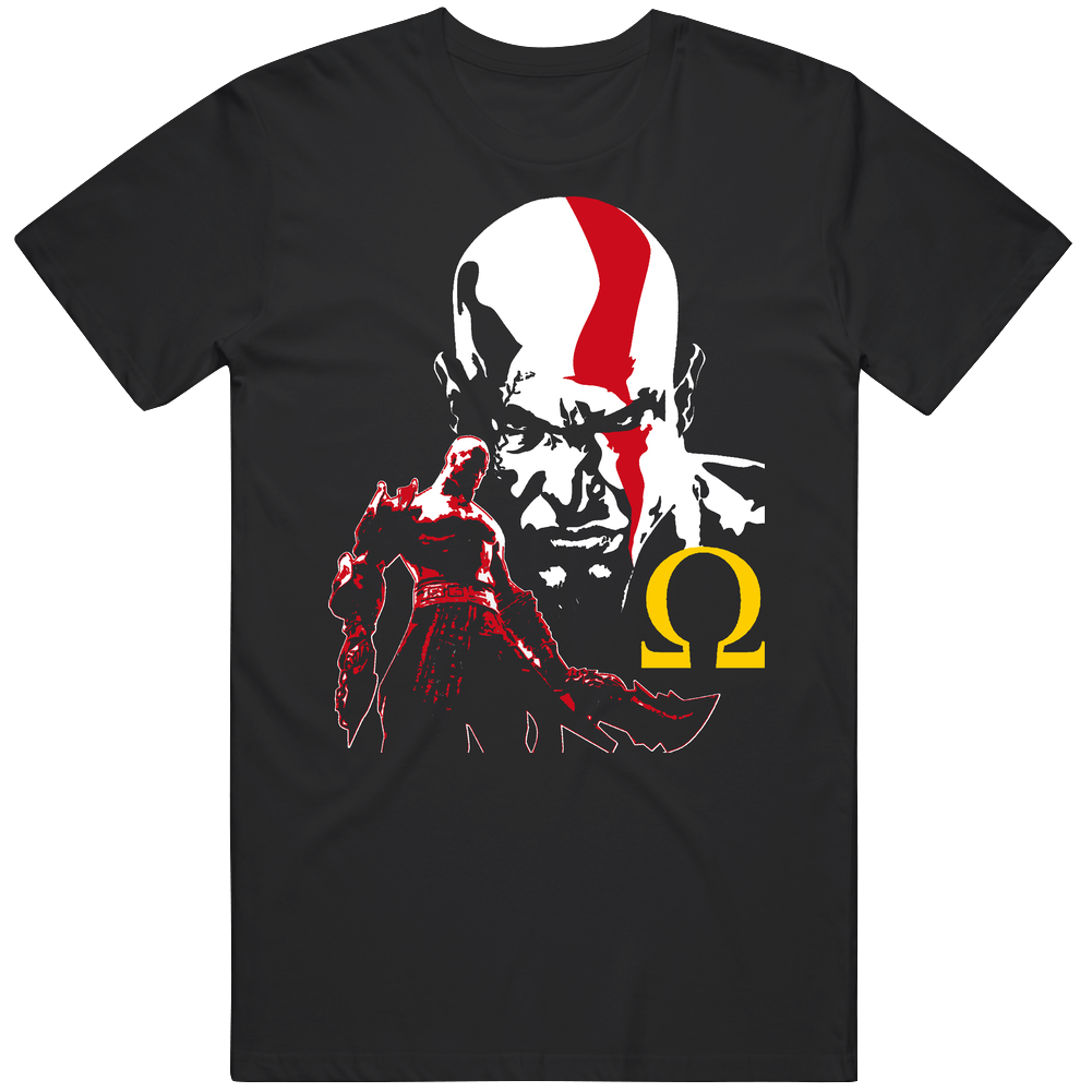 Kratos God Of War Video Game Mens Cotton Tee T Shirt
