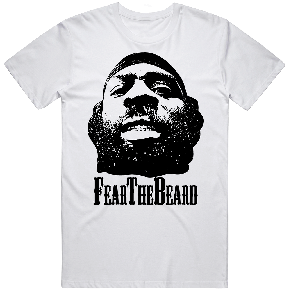 Kimbo Slice Fear The Beard Mens Cotton Tee T Shirt Kimbo Slice Fear The Beard Mens Cotton Tee T Shirt