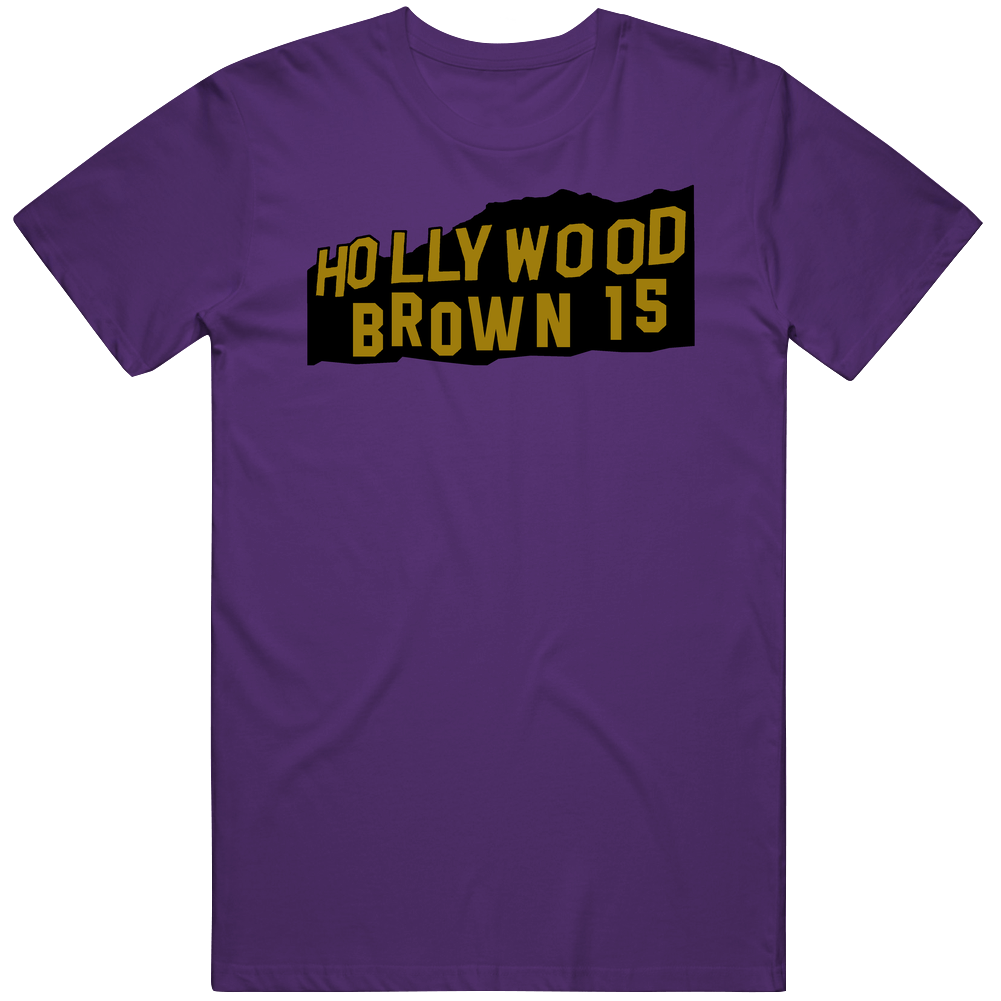 Marquise Brown Hollywood Brown 15 Baltimore Football Fan Mens Cotton Tee T Shirt Marquise Brown Hollywood Brown 15 Baltimore Football Fan Mens Cotton Tee T Shirt