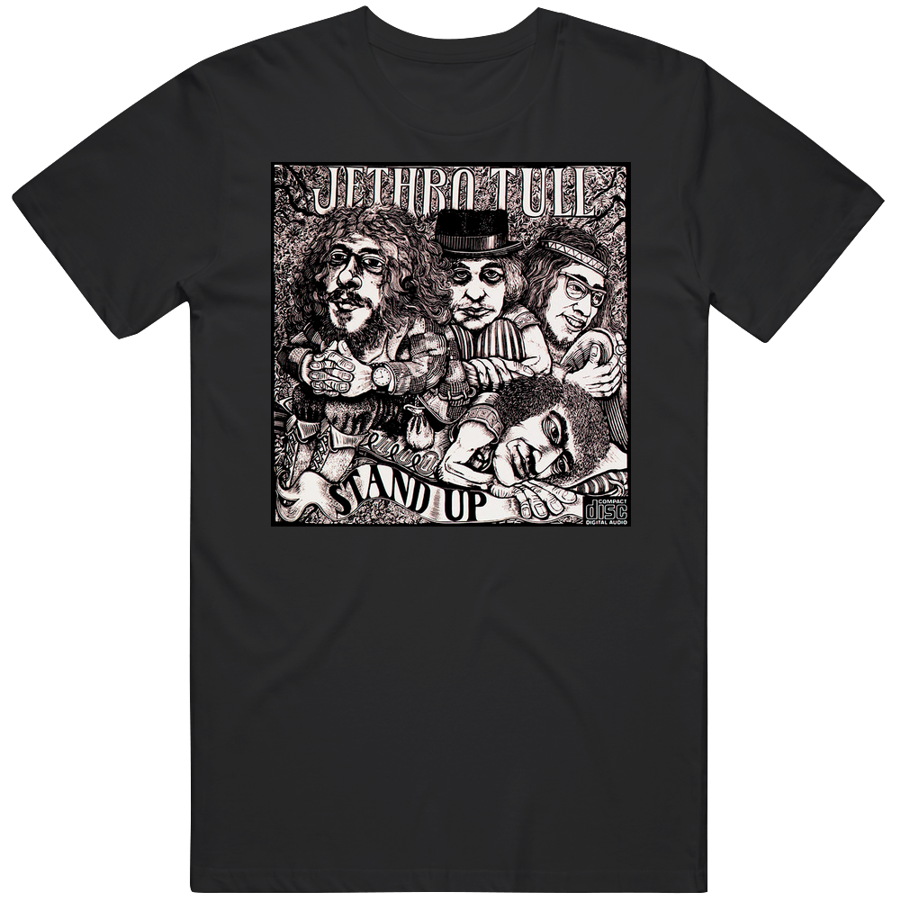 Jethro Tull Mens Cotton Tee T Shirt Jethro Tull Mens Cotton Tee T Shirt