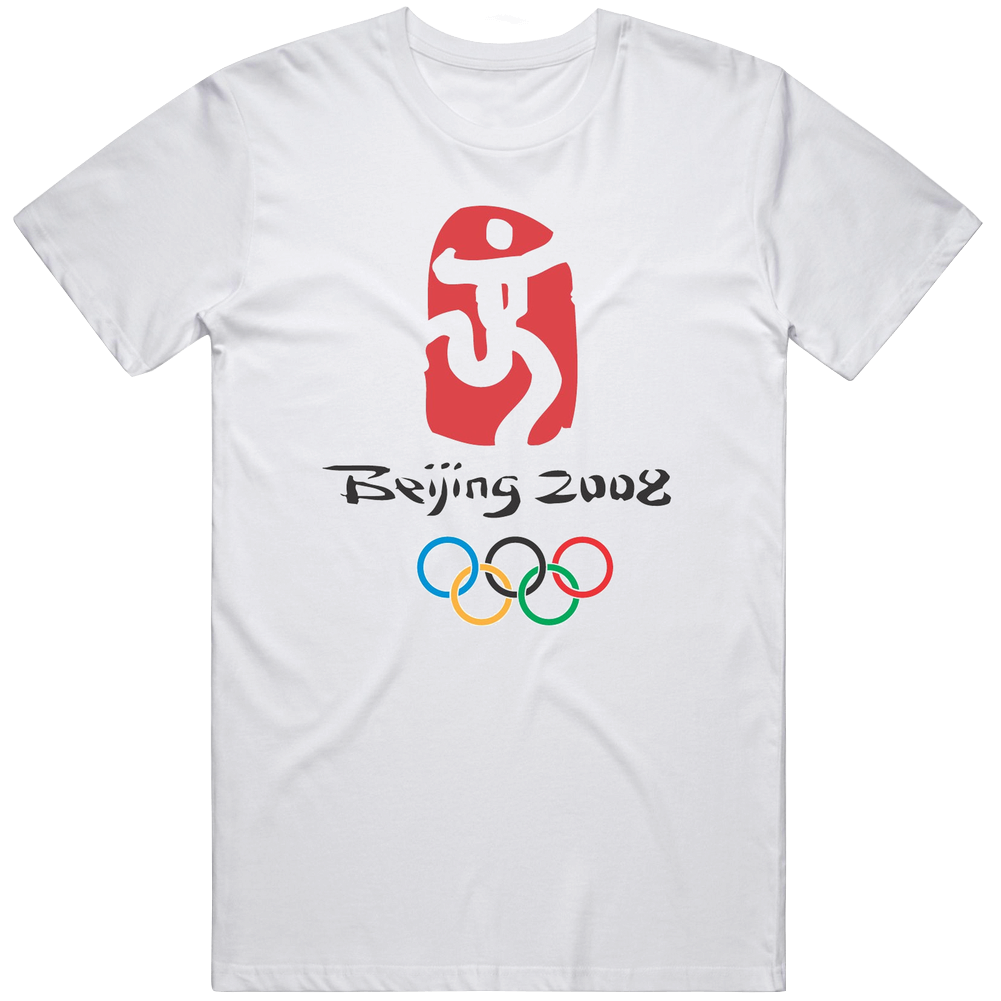 2008 Olympics Mens Cotton Tee T Shirt 2008 Olympics Mens Cotton Tee T Shirt