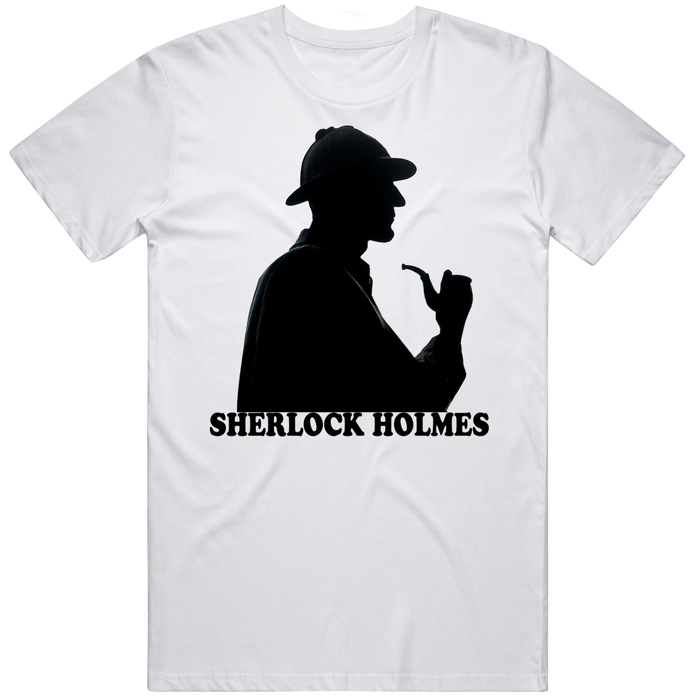 Sherlock Holmes Mens Cotton Tee T Shirt Sherlock Holmes Mens Cotton Tee T Shirt