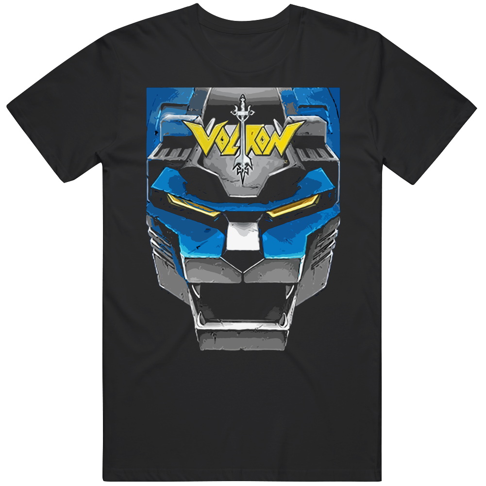 Voltron Cartoon Tv Show Blue Lion Mens Cotton Tee T Shirt Voltron Cartoon Tv Show Blue Lion Mens Cotton Tee T Shirt