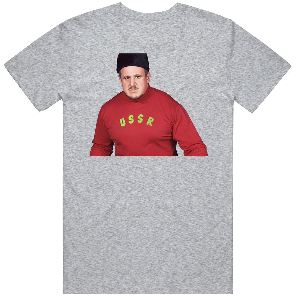 Nikolai Volkoff Ussr Cccp Wrestling Legend Mens Cotton Tee T Shirt