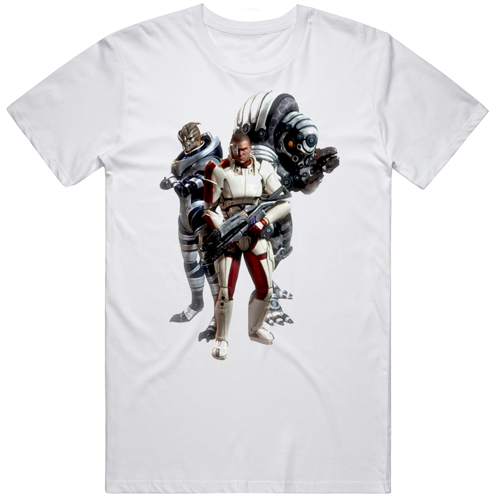 Mass Effect 2 Video Game Mens Cotton Tee T Shirt Mass Effect 2 Video Game Mens Cotton Tee T Shirt