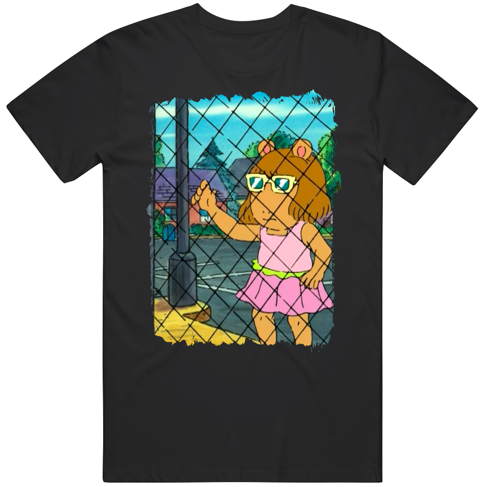 Arthur Dw Meme Cartoon Mens Cotton Tee T Shirt Arthur Dw Meme Cartoon Mens Cotton Tee T Shirt