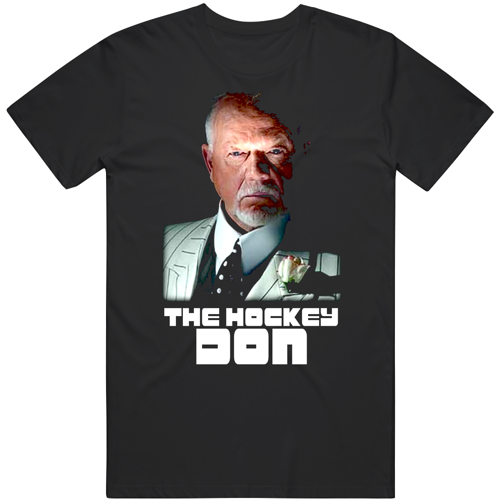 Don Cherry Hockey Legend Gangster Mens Cotton Tee T Shirt