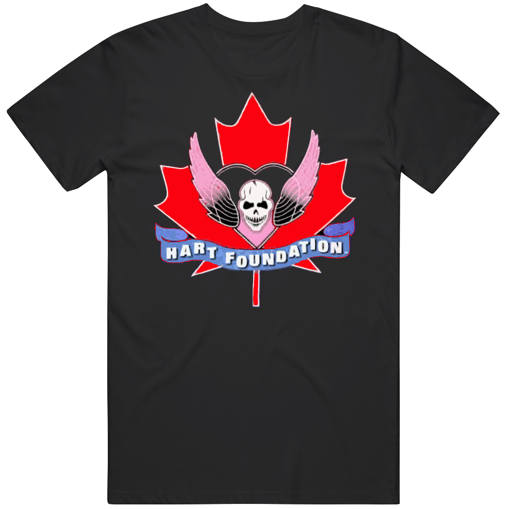 Hart Foundation Bret The Hitman Jim The Anvil Neidhart Wrestling Legend Mens Cotton Tee T Shirt Hart Foundation Bret The Hitman Jim The Anvil Neidhart Wrestling Legend Mens Cotton Tee T Shirt