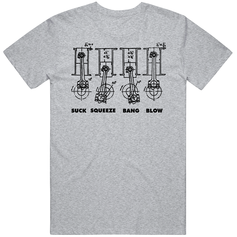 4 Stroke Piston Mens Cotton Tee T Shirt 4 Stroke Piston Mens Cotton Tee T Shirt