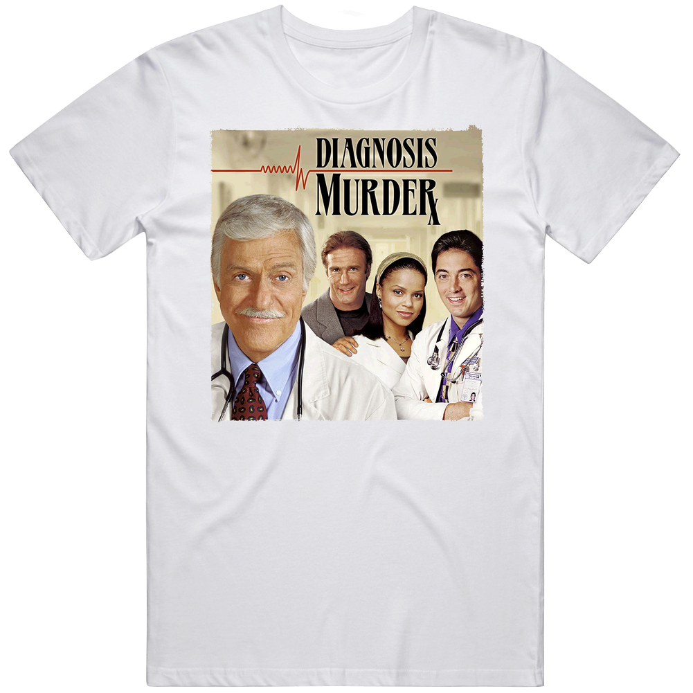Diagnosis Murder 90s Crime Drama Tv Show Mens Cotton Tee T Shirt