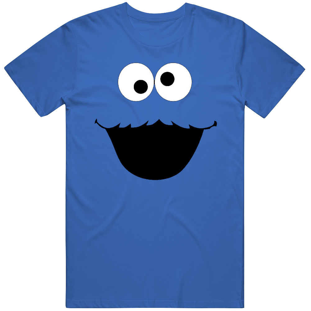 Cookie Monster Sesame Street Halloween Face Mens Cotton Tee T Shirt Cookie Monster Sesame Street Halloween Face Mens Cotton Tee T Shirt