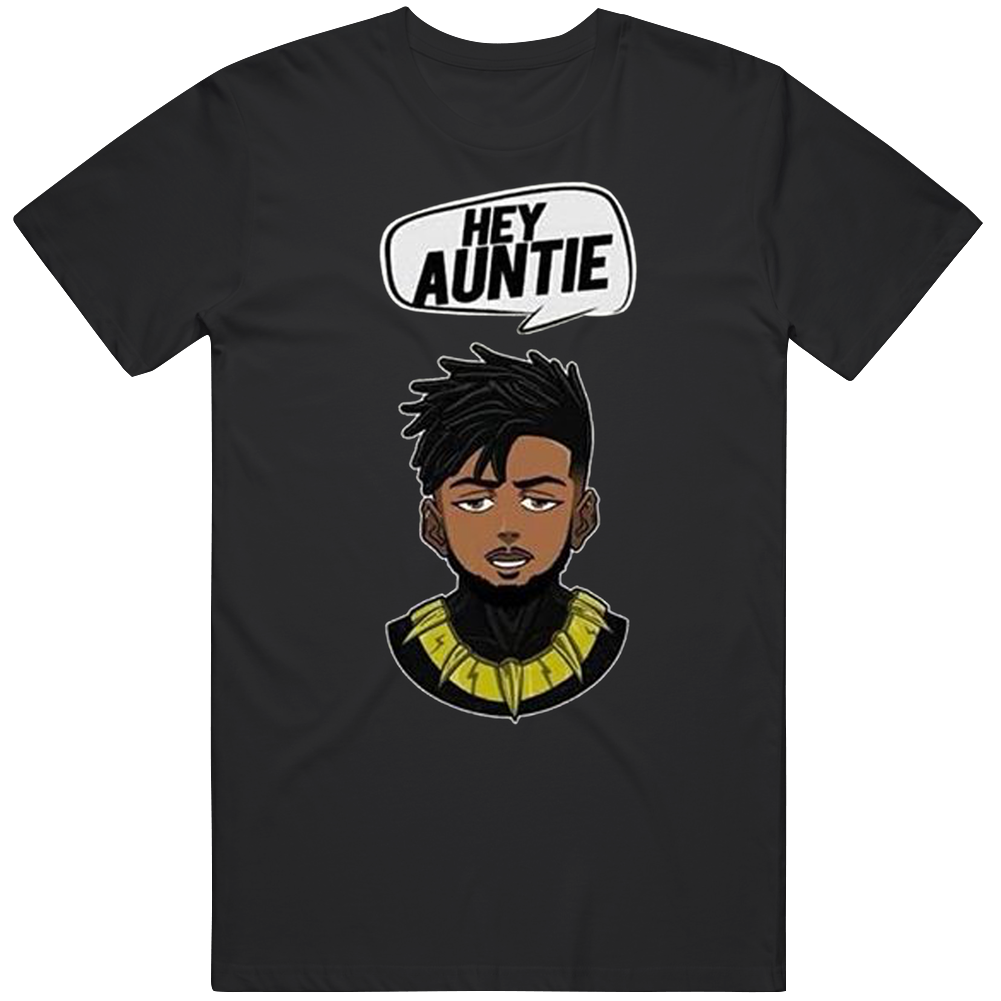 Hey Aunty Killmonger Funny Line Marvel Black Panther Movie Cool Cartoon Mens Cotton Tee T Shirt Hey Aunty Killmonger Funny Line Marvel Black Panther Movie Cool Cartoon Mens Cotton Tee T Shirt