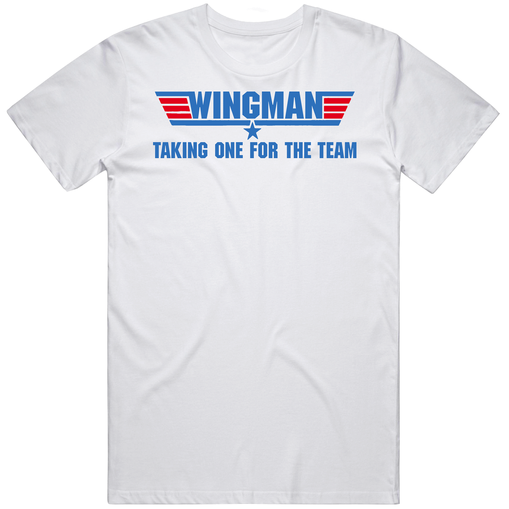 Wingman Funny Joke Bachelor Party Frat Mens Cotton Tee T Shirt