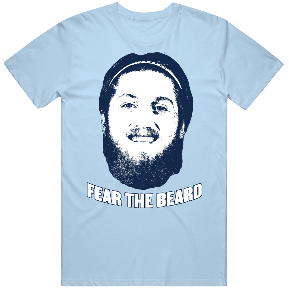 Brady Manek Fear The Beard Mens Cotton Tee T Shirt Brady Manek Fear The Beard Mens Cotton Tee T Shirt