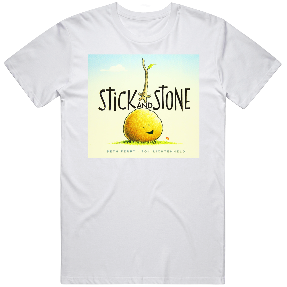 Stick And Stone Classic Children's Storybook Cover Mens Cotton Tee T Shirt