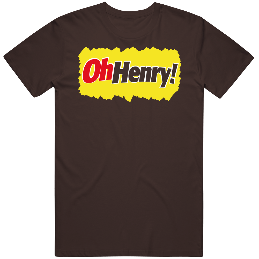 Oh Henry Candy Bar Old School Cool Mens Cotton Tee T Shirt Oh Henry Candy Bar Old School Cool Mens Cotton Tee T Shirt