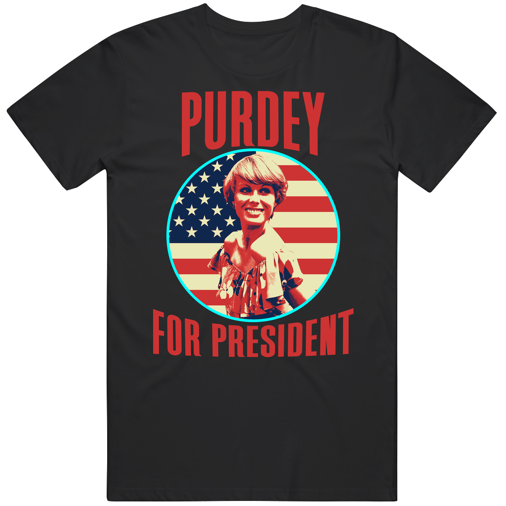 Purdey The New Avengers For President Spy Tv Fan Mens Cotton Tee T Shirt