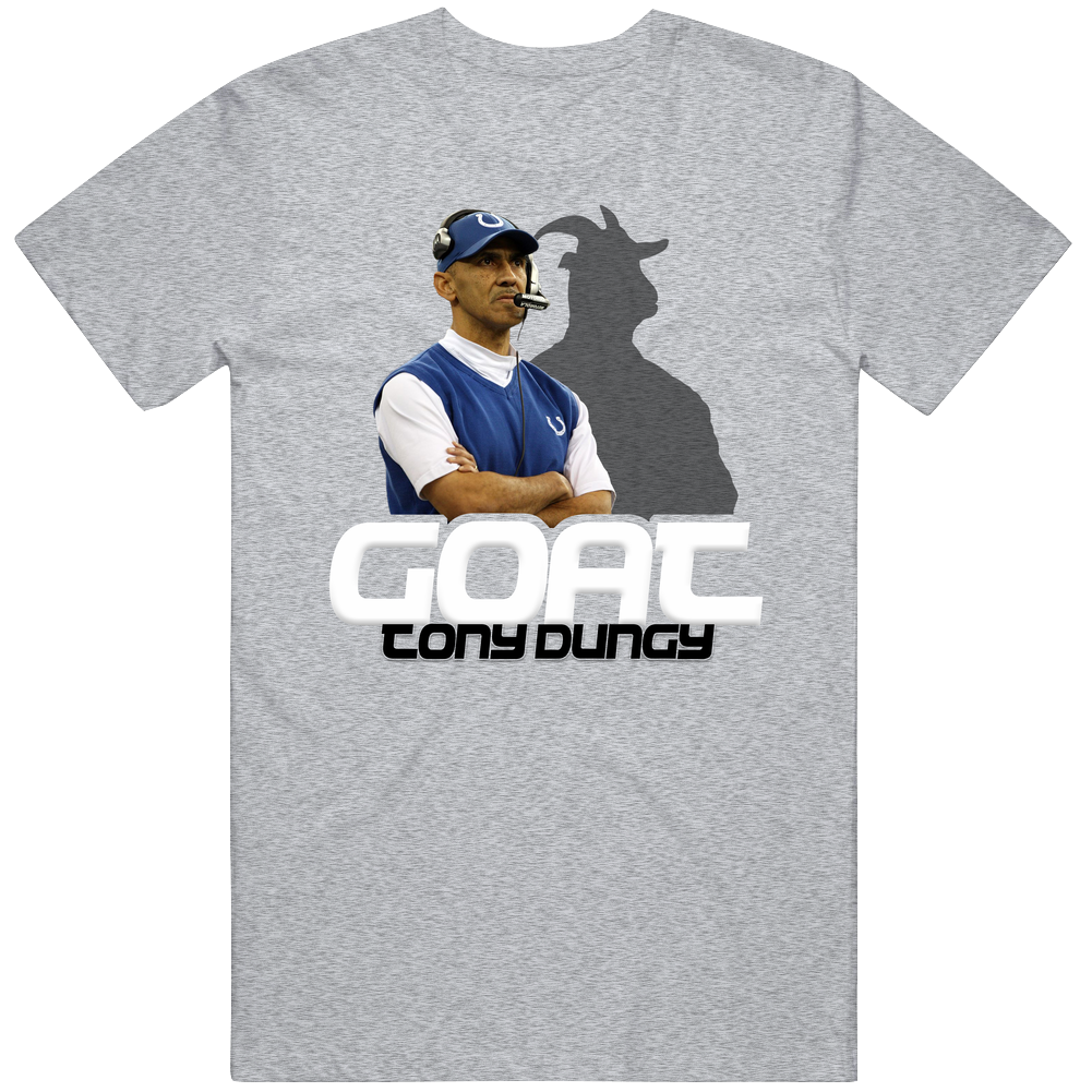 Tony Dungy Football Coach Goat Mens Cotton Tee T Shirt