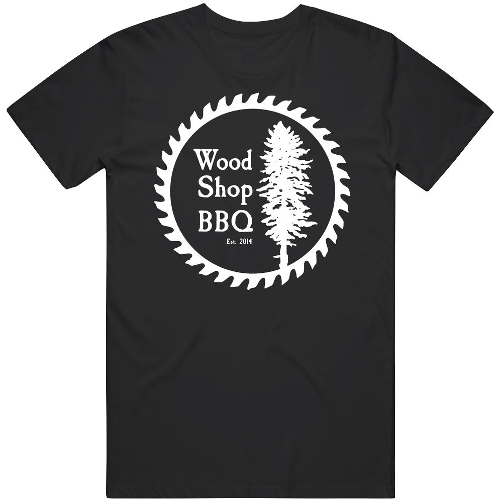 Wood Shop Bbq Restaurant Mens Cotton Tee T Shirt