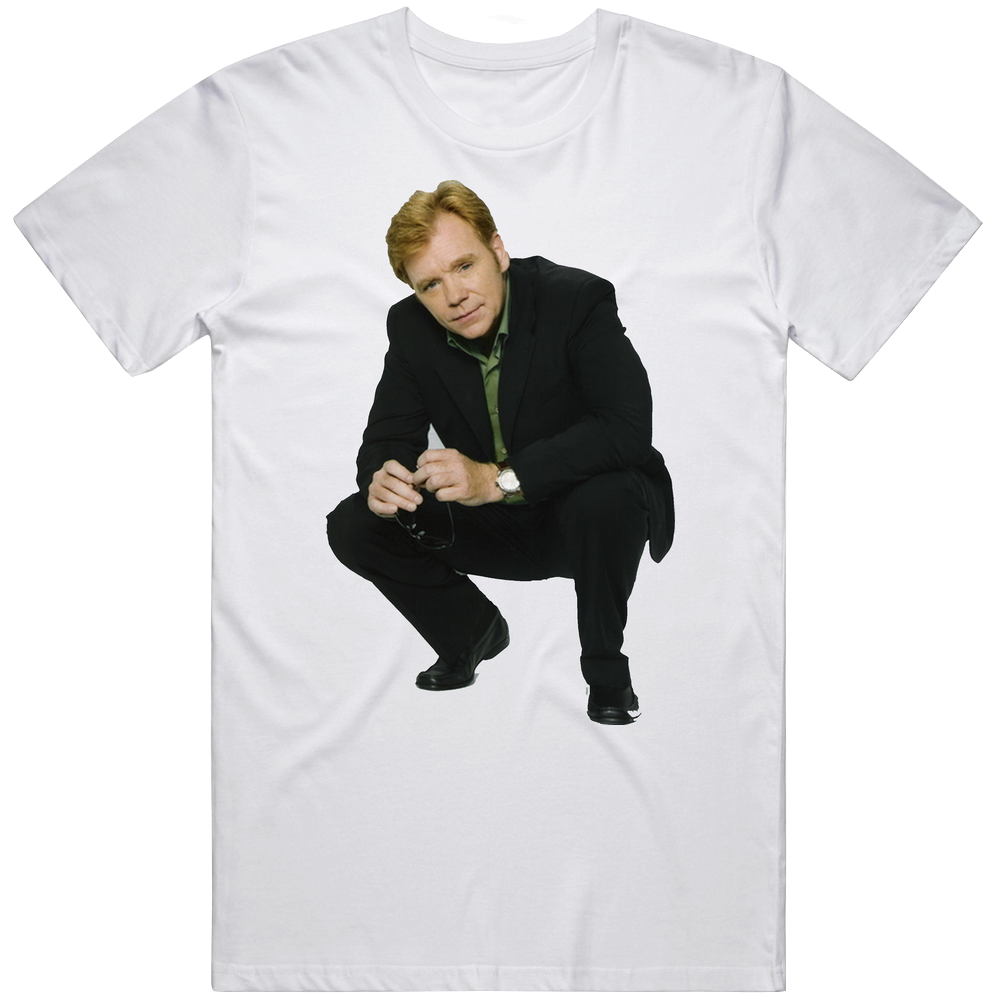 Horatio Caine Csi Tv Show Mens Cotton Tee T Shirt
