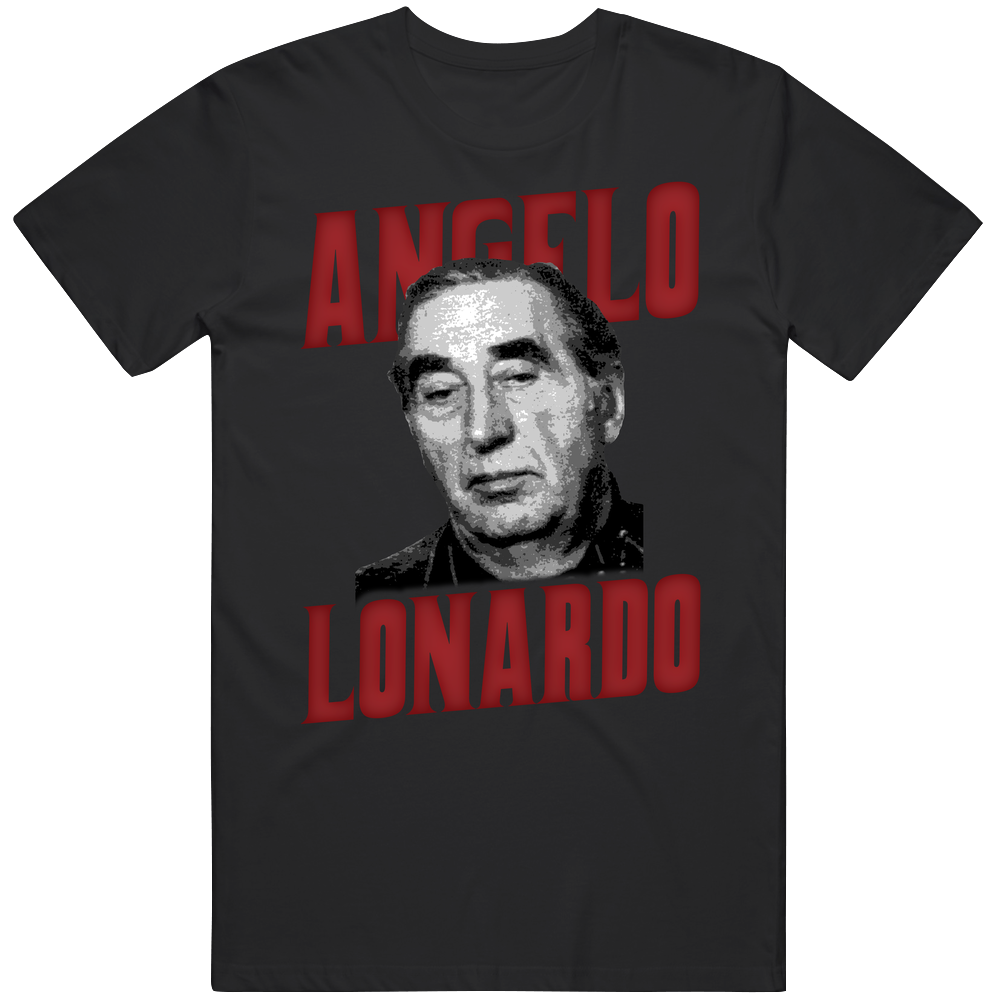 Angelo Lonardo Cleveland Mobster Mens Cotton Tee T Shirt