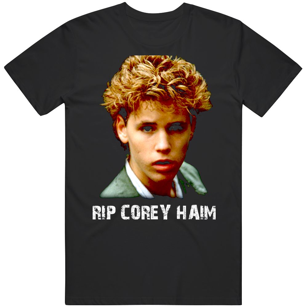 Corey Haim R I P Mens Cotton Tee T Shirt