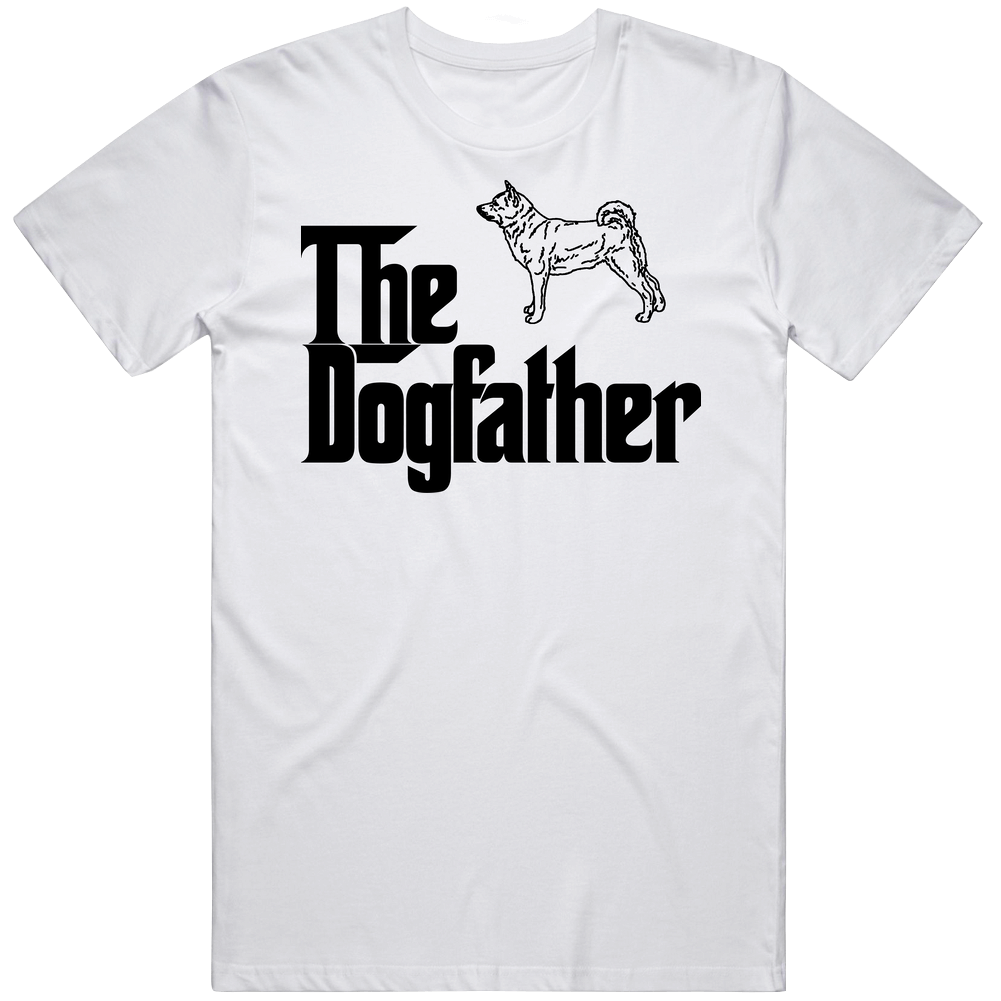 Shiba Inu Custom Dog Breed The Dogfather Mens Cotton Tee T Shirt