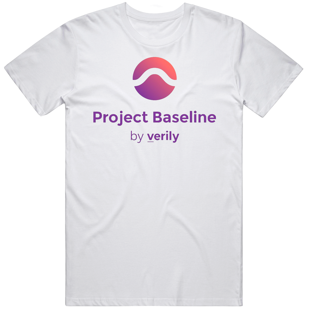 Project Baseline Verily Mens Cotton Tee T Shirt Project Baseline Verily Mens Cotton Tee T Shirt