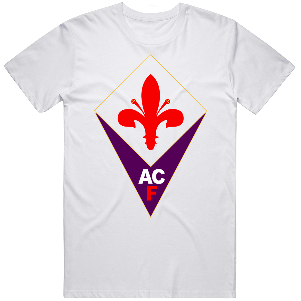 Fiorentina Italy Soccer Logo Mens Cotton Tee T Shirt Fiorentina Italy Soccer Logo Mens Cotton Tee T Shirt