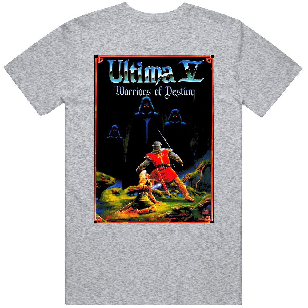 Ultima V Rpg Video Game Mens Cotton Tee T Shirt Ultima V Rpg Video Game Mens Cotton Tee T Shirt