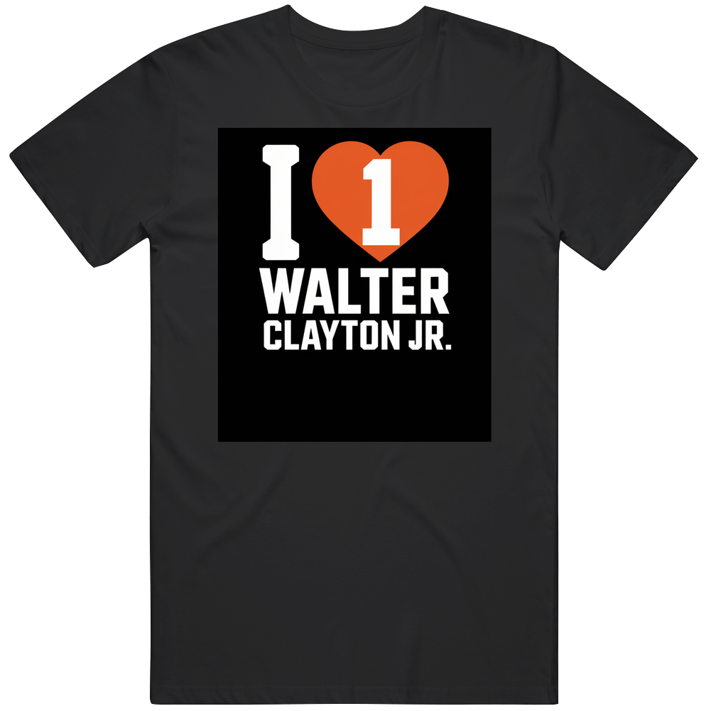 I Love Walter Clayton Jr. Mens Cotton Tee T Shirt I Love Walter Clayton Jr. Mens Cotton Tee T Shirt