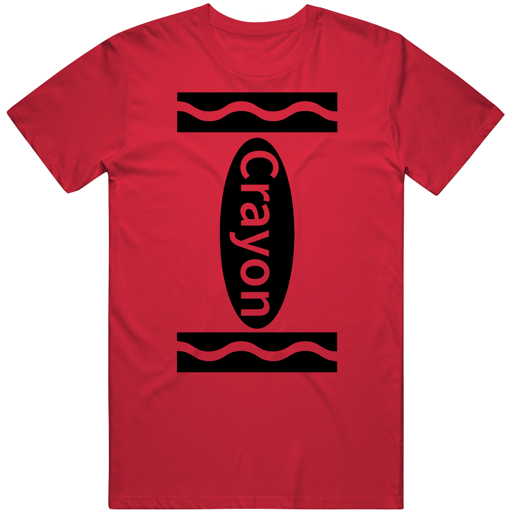 Red Crayon Funny Halloween Costume Mens Cotton Tee T Shirt Red Crayon Funny Halloween Costume Mens Cotton Tee T Shirt