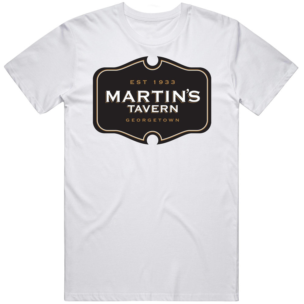 Martin's Tavern Popular Washington Restaurant Mens Cotton Tee T Shirt