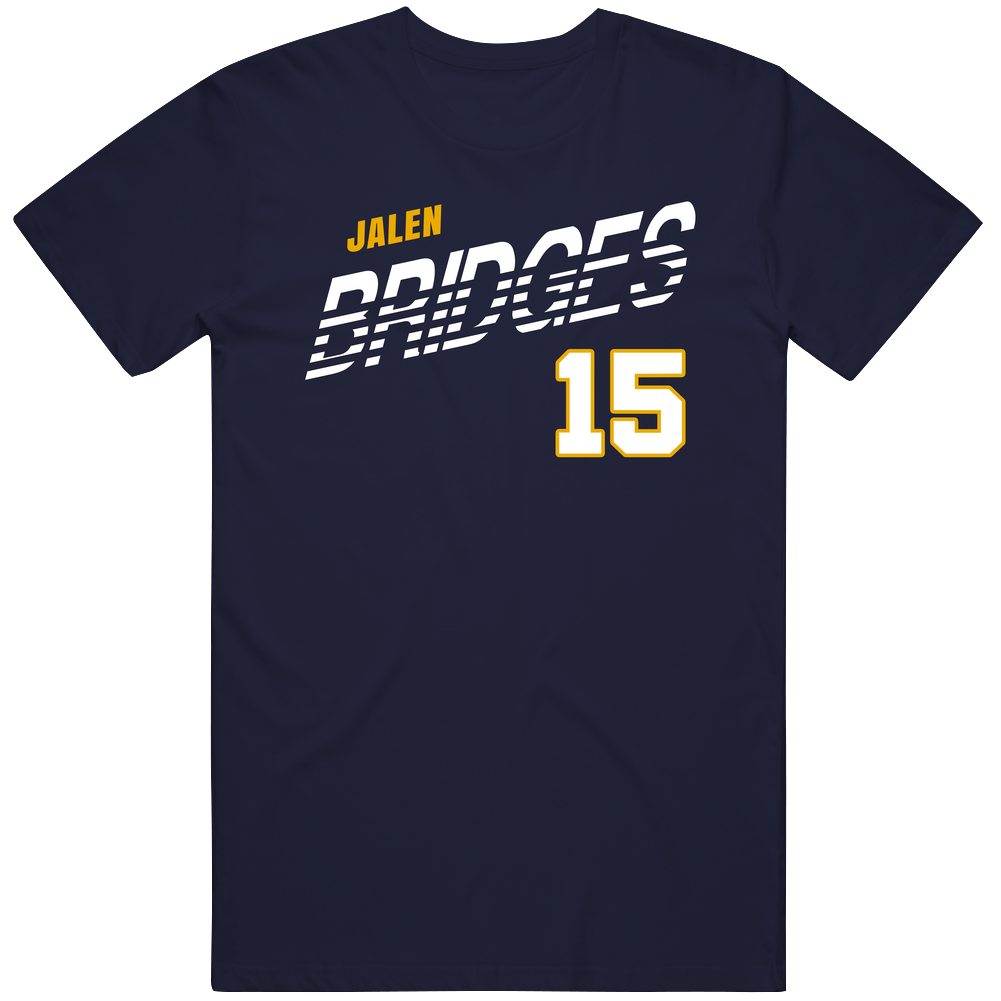 Jalen Bridges 15 Favorite Player West Virginia College Basketball Fan Mens Cotton Tee T Shirt