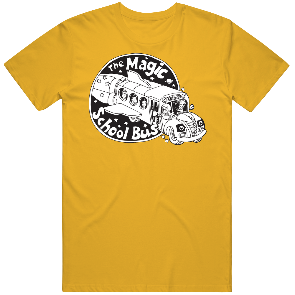 The Magic School Bus Mono 90s Kids Tv Show Mens Cotton Tee T Shirt The Magic School Bus Mono 90s Kids Tv Show Mens Cotton Tee T Shirt