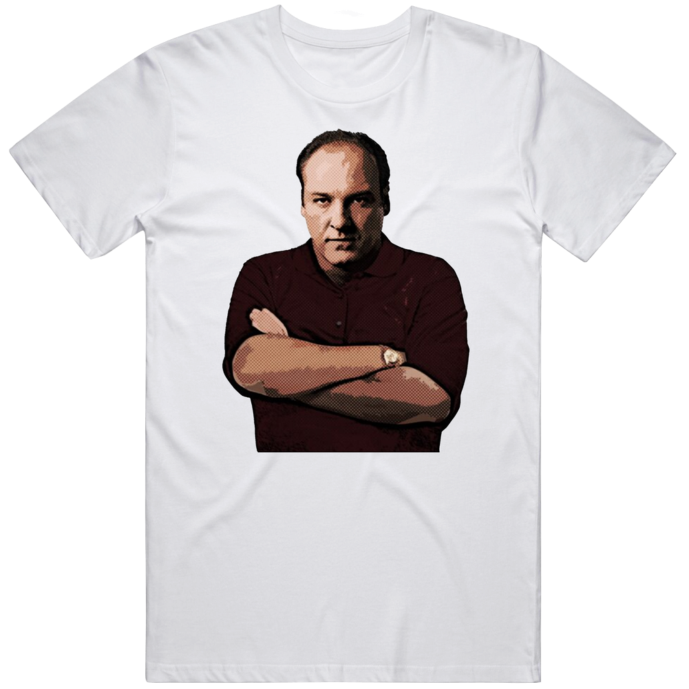 Tony Soprano The Sopranos Fan Tv Show Mens Cotton Tee T Shirt Tony Soprano The Sopranos Fan Tv Show Mens Cotton Tee T Shirt