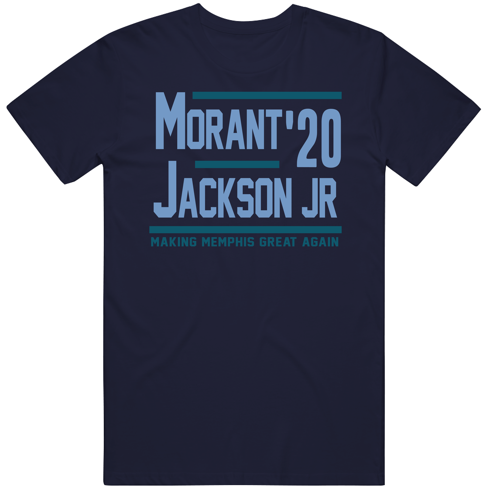 Ja Moront Jaren Jackson Jr 2020 Making Memphis Great Again Basketball Fan Mens Cotton Tee T Shirt