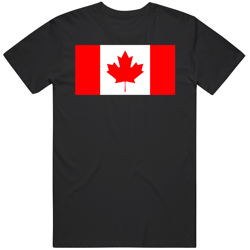 Canada Canadian Flag Mens Soft Cotton Tee T Shirt
