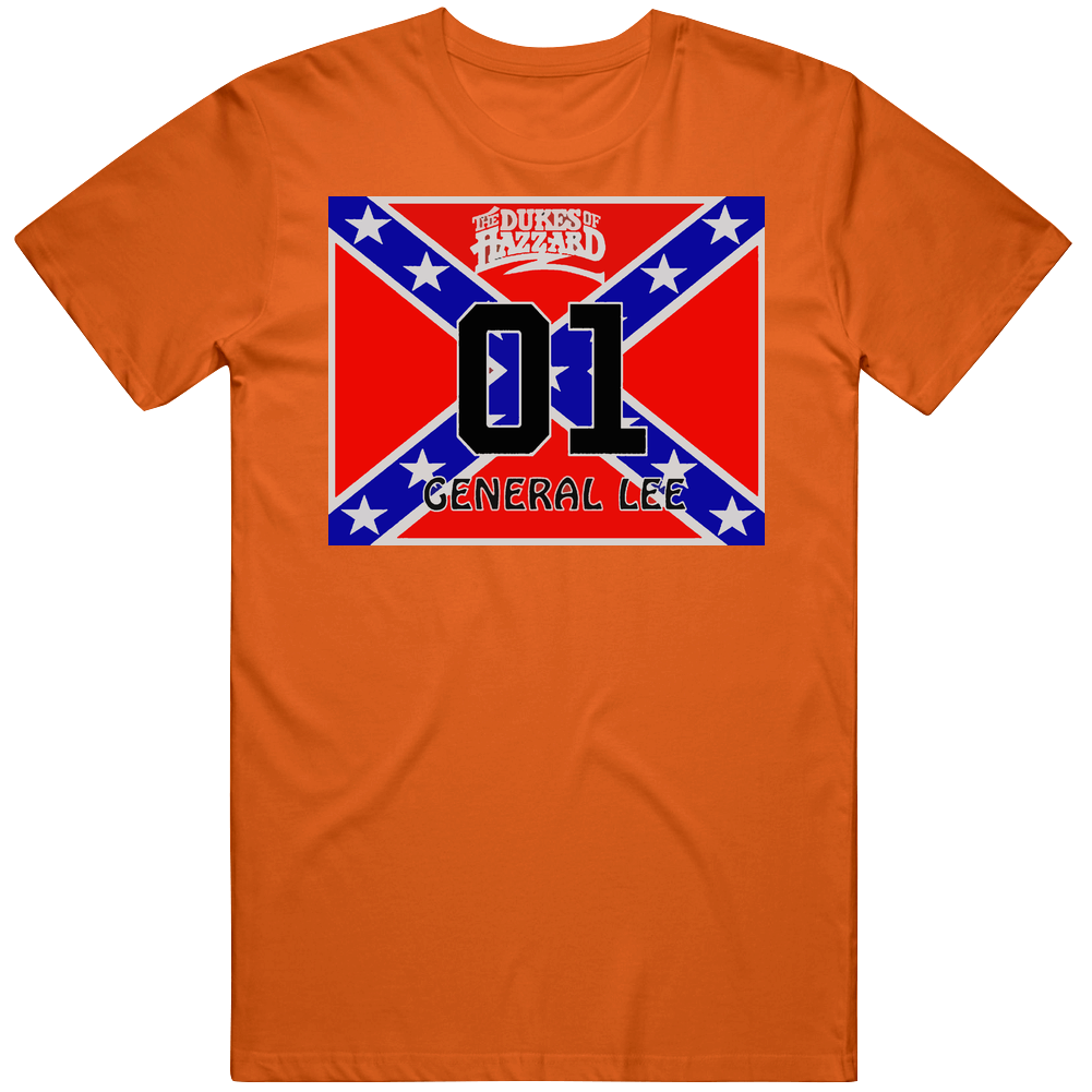 The Dukes Of Hazzard General Lee Mens Soft Cotton Tee T Shirt