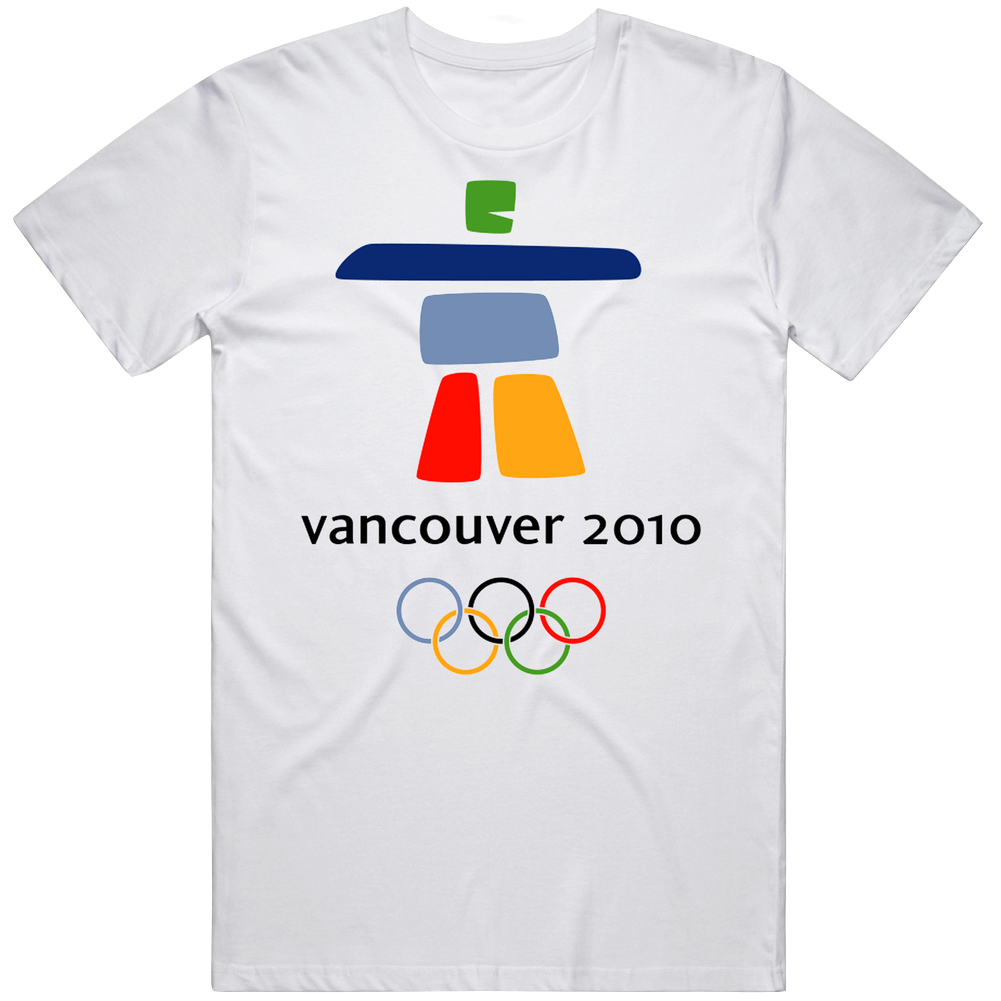 Vancouver Olympics Canada 2010 Mens Soft Cotton Tee T Shirt