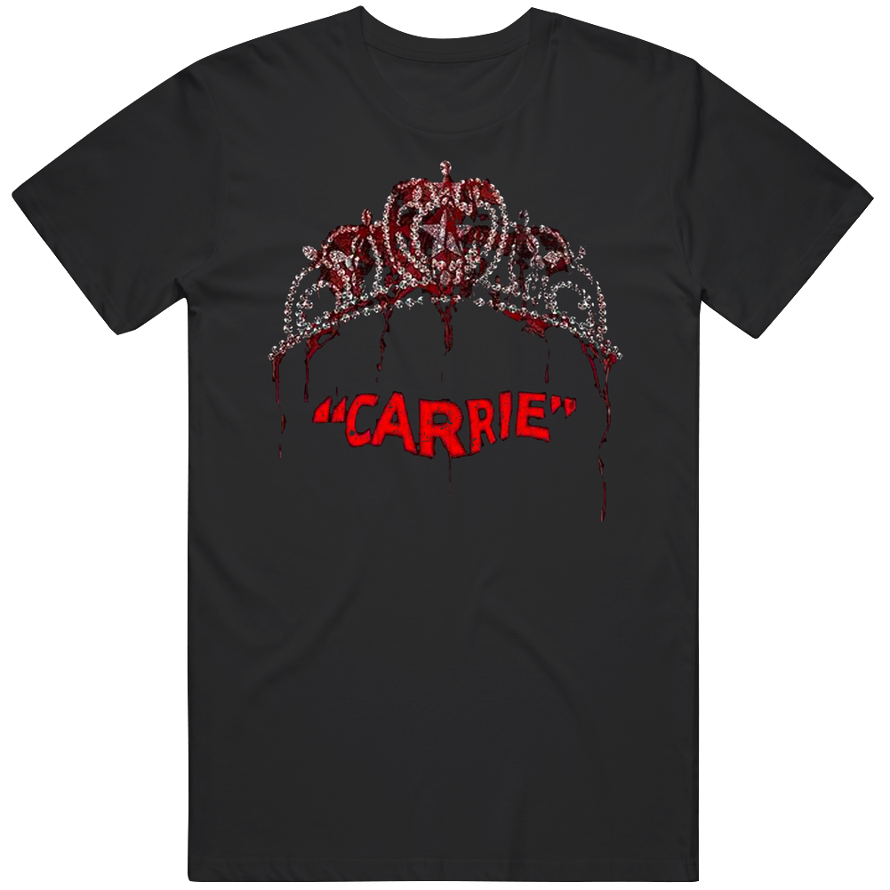 Carrie 1976 Horror Halloween Movie Crown Mens Soft Cotton Tee T Shirt