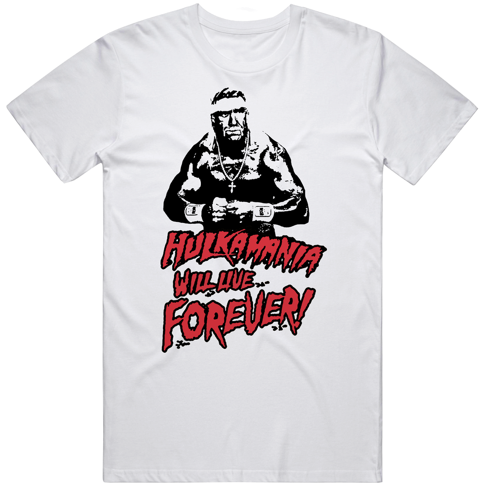 Hulk Hogan Hulkamania Mens Soft Cotton Tee T Shirt Hulk Hogan Hulkamania Mens Soft Cotton Tee T Shirt